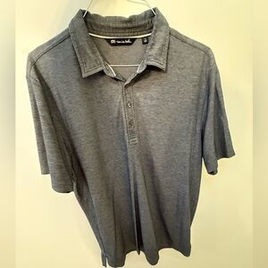 Travis Mathew Gray Polo Shirt